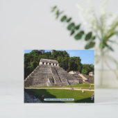 Temple of Inscriptions, Palenque, Mexico Briefkaart (Staand voorkant)