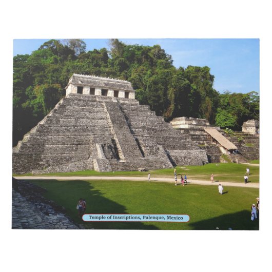 Temple of Inscriptions, Palenque, Mexico Notitieblok (Voorkant)
