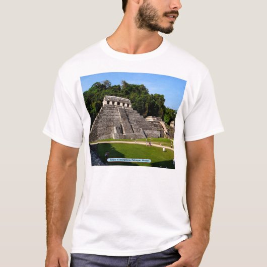 Temple of Inscriptions, Palenque, Mexico T-shirt (Voorkant)