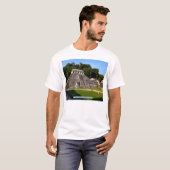 Temple of Inscriptions, Palenque, Mexico T-shirt (Voorkant volledig)
