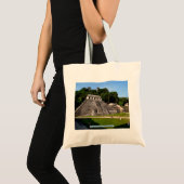 Temple of Inscriptions, Palenque, Mexico Tote Bag (Voorkant (product))