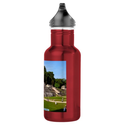 Temple of Inscriptions, Palenque, Mexico Waterfles (Rechts)