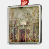 Temple of Janus, 1630 Metalen Ornament (Links)