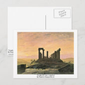 Temple of Juno in Agrient Briefkaart (Voorkant / Achterkant)
