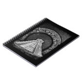 Temple of Kukulcán Mayan Pyramids Aztec Calendar Notitieboek (Linkerzijde)