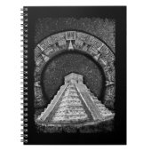 Temple of Kukulcán Mayan Pyramids Aztec Calendar Notitieboek (Voorkant)