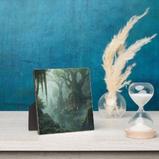 Temple of Moss and Mist Fotoplaat