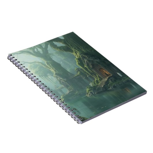 Temple of Moss and Mist Notitieboek (Rechterzijde)