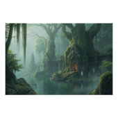 Temple of Moss and Mist Perfect Poster (Voorkant)