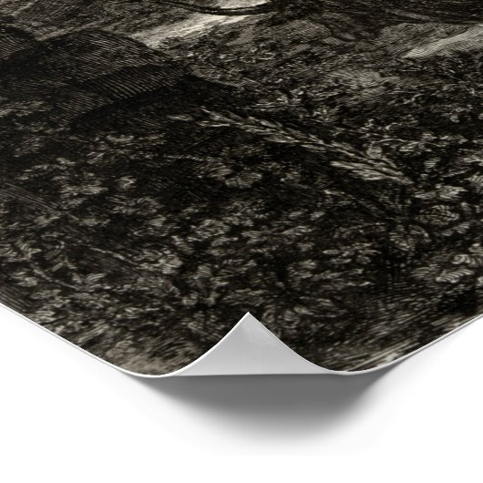 Temple of Neptune, Paestum - Giovanni Battista Pir Poster (Hoek)