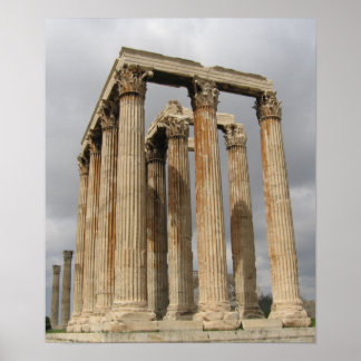 Temple of Olympian Zeus (Athene)_01 Poster