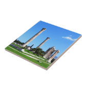 Temple of Olympian Zeus - Athene Tegeltje (Zijkant)