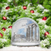Temple of Olympian Zeus Athens – Ancient Greece Sneeuwbol (Kerstmis)