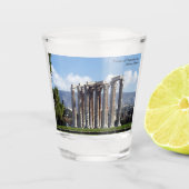 Temple of Olympian Zeus Shot Glas (Voorkant)