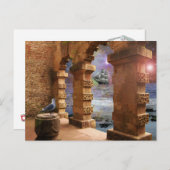 Temple of Poseidon Briefkaart (Voorkant / Achterkant)