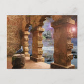 Temple of Poseidon Briefkaart (Voorkant)