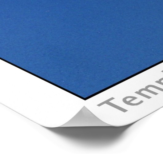 Temple of Poseidon Poster (Hoek)