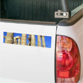 Temple of Poseidon - Sounio Bumpersticker (Op Truck)