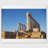 Temple of Poseidon - Sounio Cadeaupapier (Vlak)