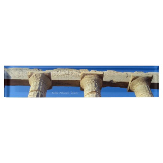 Temple of Poseidon - Sounio Naambordje (Voorkant)