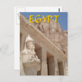 Temple of Queen Hatshepsut Briefkaart (Voorkant / Achterkant)