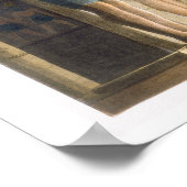 Temple of Ramesses II (1279-13 voor Christus) Abu  Poster (Hoek)