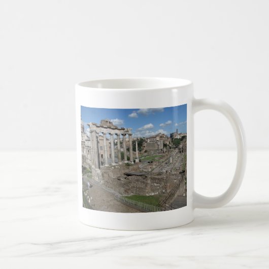 Temple of Saturn, Forum Romanum Koffiemok (Rechts)