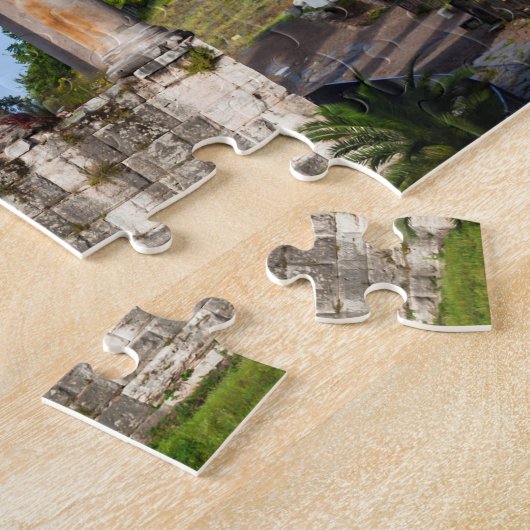 Temple of Saturn in the Roman Forum - Rome, Italië Legpuzzel (Zijkant)