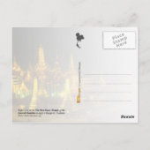 Temple of the Emerald Buddha, Bangkok Briefkaart (Achterkant)