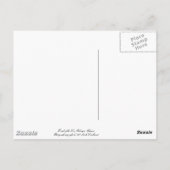 Temple of the Sun Briefkaart (Achterkant)