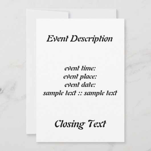 Temple of the Sun Kaart (Achterkant)