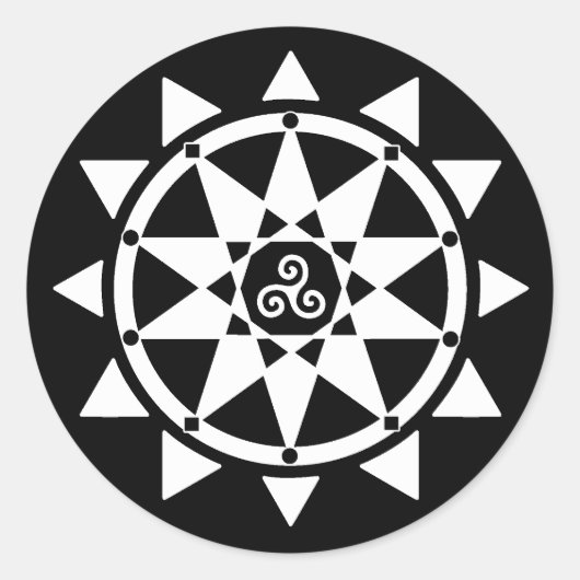 Temple of Witchcraft sticker (Voorkant)