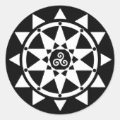 Temple of Witchcraft sticker (Voorkant)