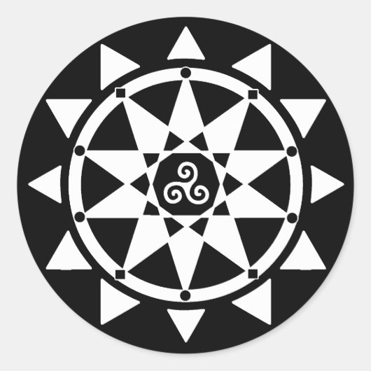 Temple of Witchcraft sticker (Voorkant)