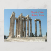 Temple of Zeus Briefkaart (Voorkant)