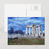 Temple of Zeus - Nemea Briefkaart (Voorkant / Achterkant)