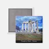 Temple of Zeus - Nemea Magneet (Voorkant / Achterkant)