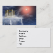 Temple op Mountain Visitekaartje (Voorkant / Achterkant)