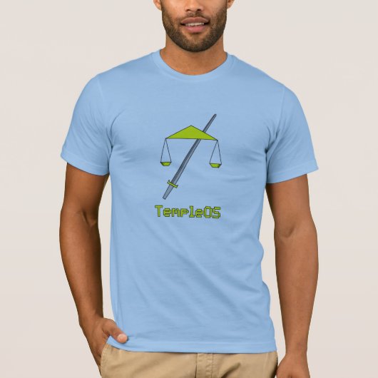 Temple OS Logo T-shirt (Voorkant)