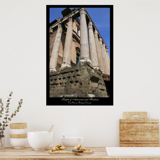 Temple Perspective Poster (Keuken)