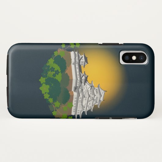 Temple phone case (Achterkant (horizontaal))
