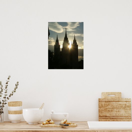 Temple Poster (Keuken)