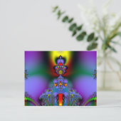 Temple Princess Briefkaart (Staand voorkant)