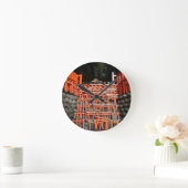 Temple Stone Verre Oosten Ronde Klok (Huis)