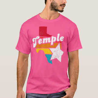 Temple Texas Vintage Verdrietig Souvenir 2 T-shirt