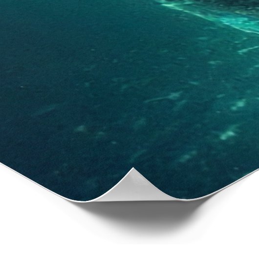 Temple to Aurora - (met tekentafel Logo) Poster (Hoek)