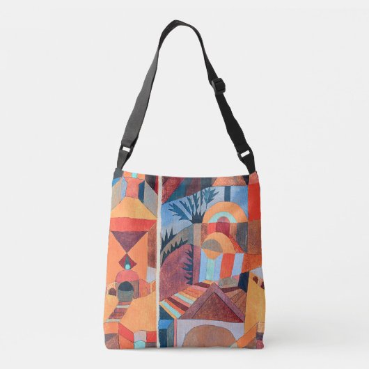 Temple tuinen | Paul Klee | Crossbody Tas (Achterkant)