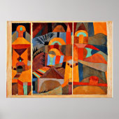 Temple tuinen poster (Voorkant)