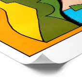 Temple University Muziekfestival Vintage Poster (Hoek)