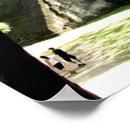 Temple V, Tikal, Guatemala Poster (Hoek)